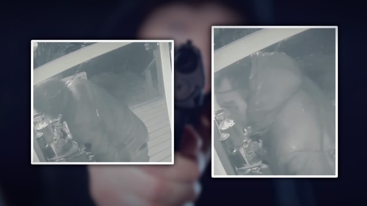 Aterrorizada pareja suplica por su vida a hombre armado que irrumpió en su casa en Georgia
