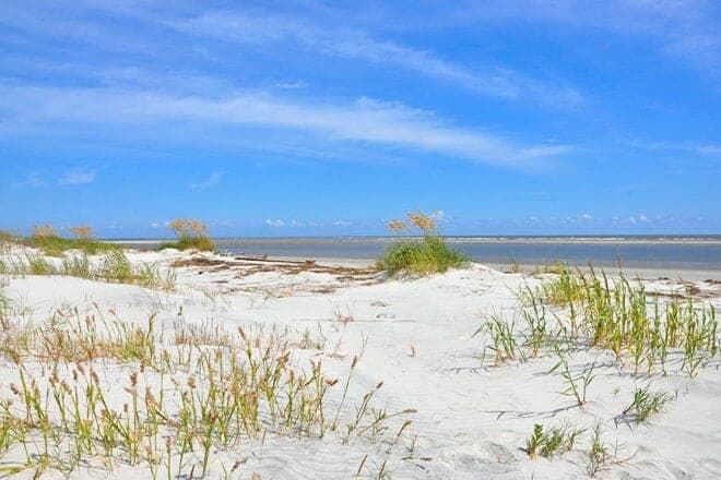 <b>4.-Playa Cabretta, Isla Sapelo.</b>
<br>1100 Autobahn
<br>Isla Sapelo GA 31327
<br>
<br>Situada al norte de Nanny Goat Beach, se encuentra esta remota porción de refugio de playa conocida como Cabretta Beach. A poca distancia se encuentra el espacioso camping Cabretta, que es su escapada ideal del ajetreo y el bullicio de una playa georgiana normal. 
<br>