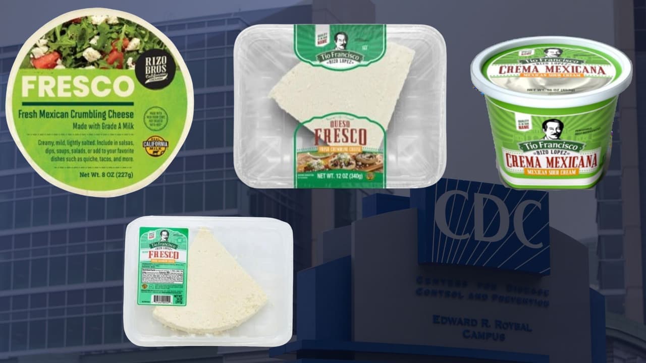 El retiro de quesos y otras comidas por la advertencia de listeria de la FDA ¿Por qué debe preocupar a los hispanos en Texas?