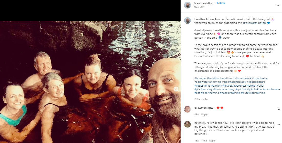 “He llevado a 1,100 personas al agua a lo largo de dos años y nunca había ocurrido algo así”, dijo en declaraciones a medios el dueño del campamento Brethaolution al que asistió la mujer que falleció. En su cuenta de Instagram aparecen ejemplos de cómo son las sesiones.