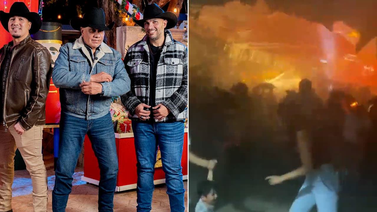 Momento del devastador colapso del escenario donde se presentaría Bronco en un mitin político: video