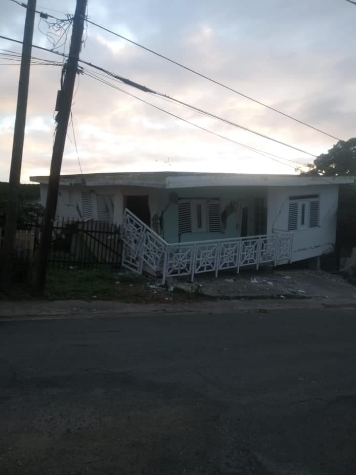 Casa derrumbada