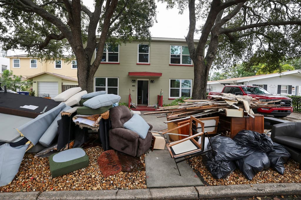Cuando los residentes en Davis Island, Tampa, dicen que perdieron todo durante el paso el huracán Helene, no exageran.