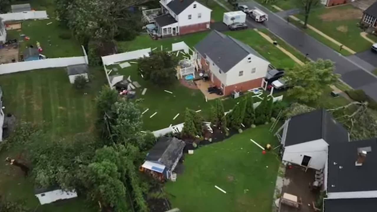 Al menos un tornado, lluvias e inundaciones por el paso de Debby en la región de Filadelfia