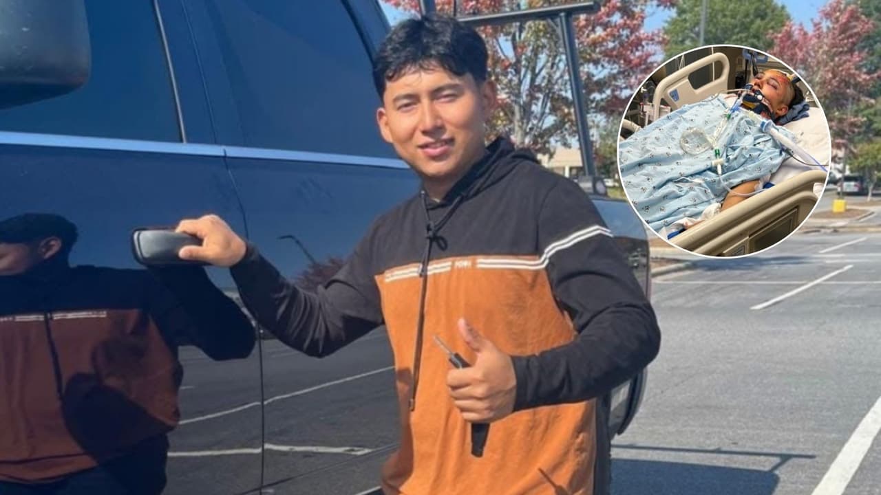Trabajador hispano lucha por su vida tras accidente por el “hielo negro” en Carolina del Norte