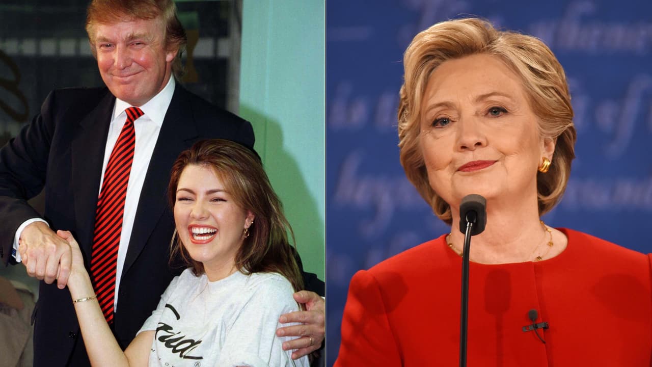 <b>El regreso de "Miss Piggy"</b>. Los insultos que Donald Trump le profirió a la 
<b><a href="http://www.univision.com/estilo-de-vida/fotografia/de-las-portadas-de-playboy-a-la-campana-presidencial-de-eeuu-la-vida-en-fotos-de-alicia-machado-fotos">ex Miss Universo Alicia Machado</a></b> hace nueve años fueron aprovechados por Hillary Clinton 
<b><a href="http://www.univision.com/estilo-de-vida/trending/el-peso-de-alicia-machado-se-cuela-en-el-debate-presidencial">para atacarlo durante el primer debate presidencial.</a> </b>"Este es un hombre que ha llamado a las mujeres cerdas, prostitutas y perras. Es alguien que ha dicho que el embarazo es inconveniente para los empleadores y que las mujeres no merecen pago igualitario", dijo Clinton refiriéndose a Donald Trump. "Llamó a esta mujer 
<i>Miss Piggy</i>, luego la llamó 
<i>Miss housekeeping</i> porque es latina.", prosiguió. 26 de septiembre de 2016.
<br>
