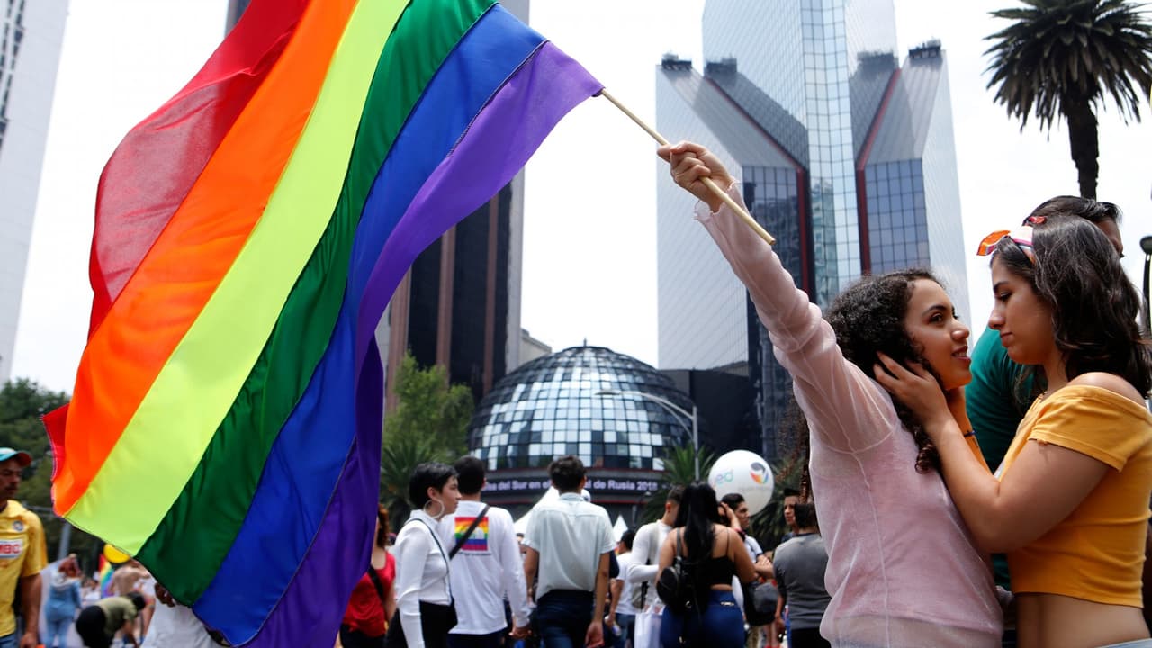 <b>En video:</b> la multitudinaria celebración del Orgullo Gay en la Ciudad de México.