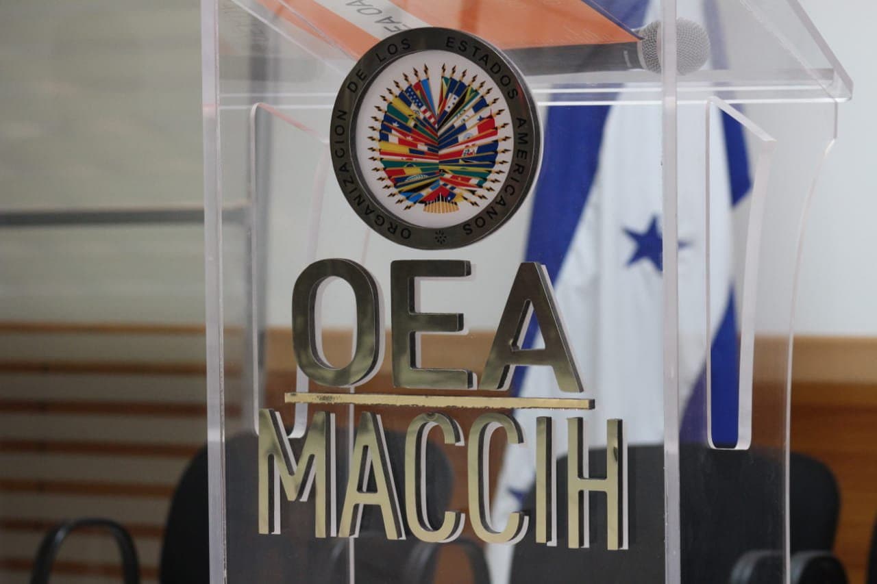 The MACCIH was created by the OAS to look into allegations of political corruption in Honduras.