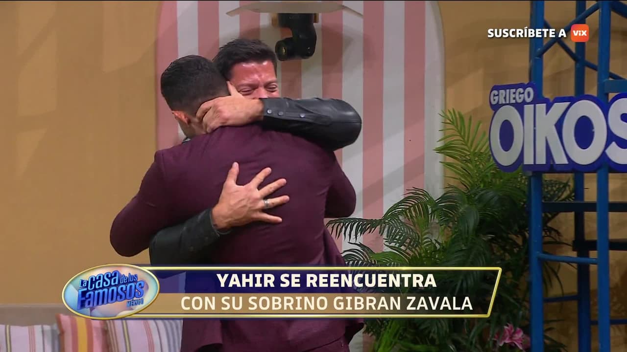 Yahir recibe CORRIENDO a su sobrino a su entrada a La Casa