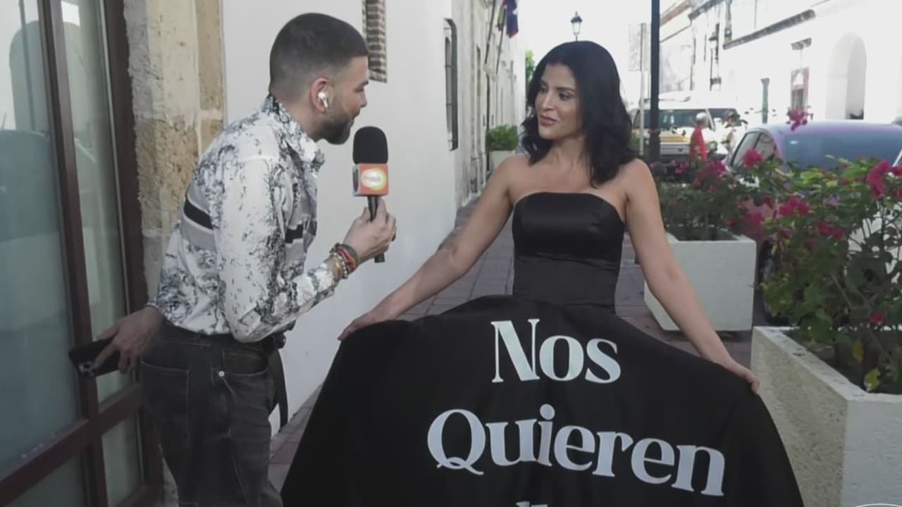 Dra. Tania Medina habla del poderoso mensaje con su vestido para Premios Soberano: “El silencio no es la clave”