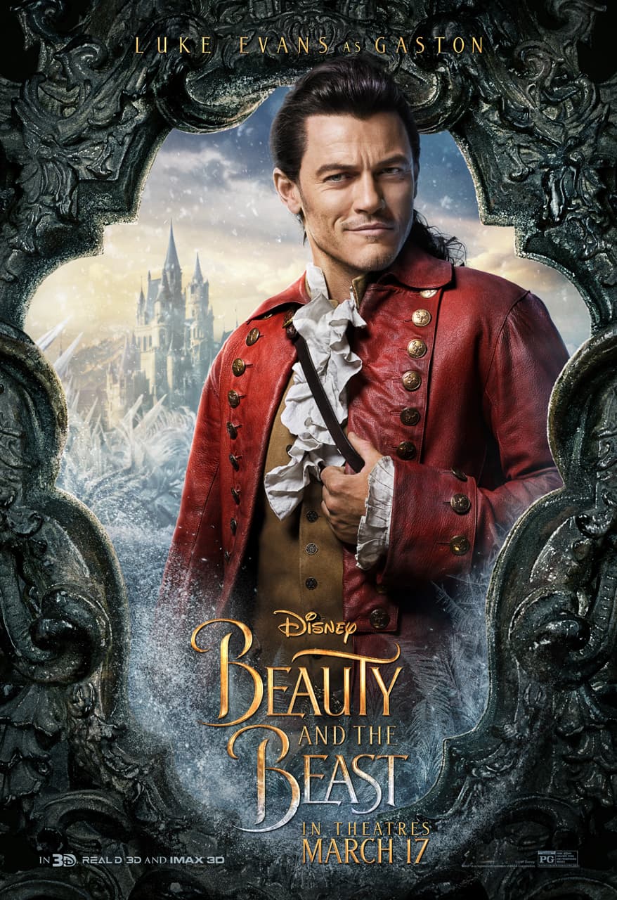 Luke Evans como Gastón