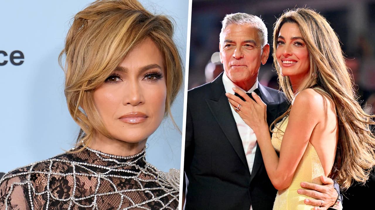 Jennifer Lopez causa tensión en el matrimonio de George Clooney con Amal