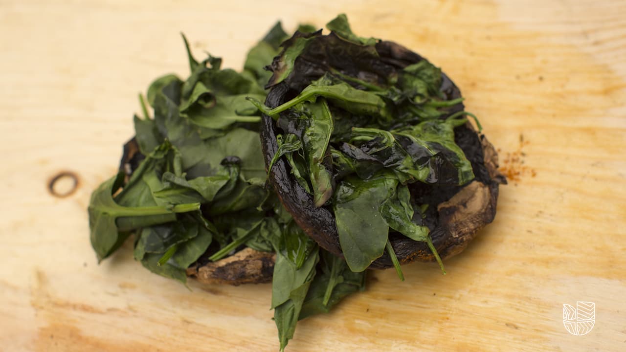 Portobello, el mejor sustituto de la carne en una parrilla 