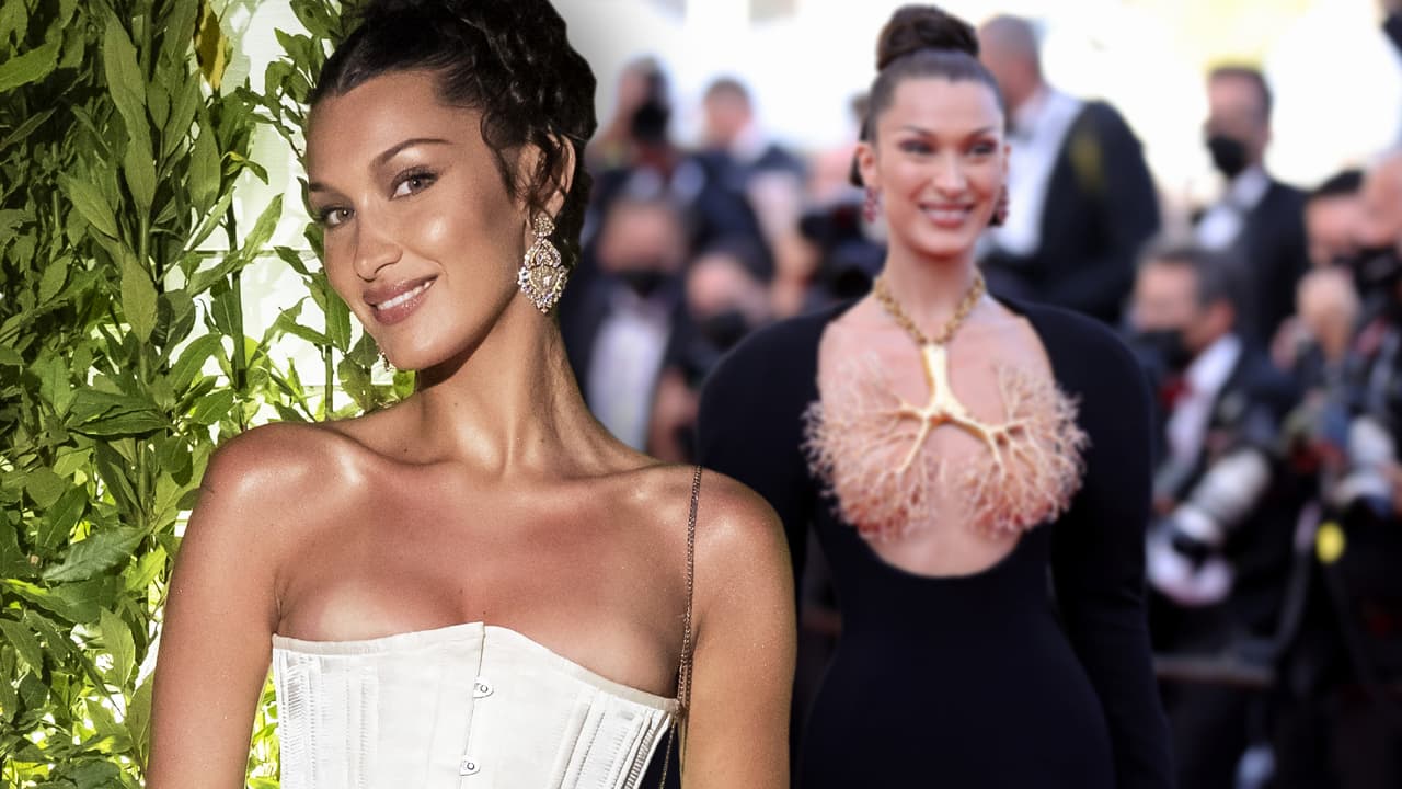 Bella Hadid se lleva el look de la semana con el polémico atuendo que lució en el Festival de Cannes