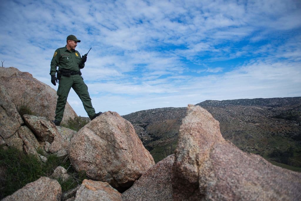 La zona montañosa de San Diego, el paso más peligroso para los inmigrantes indocumentados que quieren entrar a EEUU