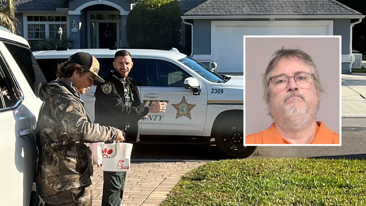 Policía de Florida entrega pedido de DoorDash tras arrestar al repartidor