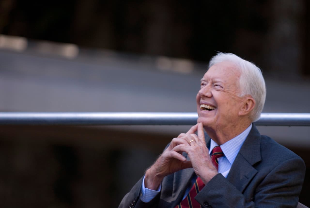 Jimmy Carter en Atlanta, Georgia. 2009.