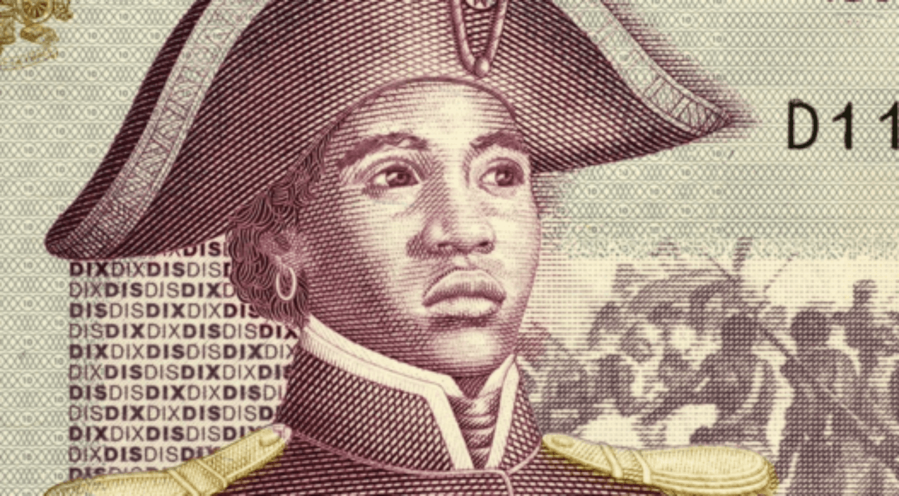 <h3 class="cms-H3-H3">Catherine Flon (desconocido)</h3>
<br>
<br>🪙 
<b>Conocida como: </b>creadora de la bandera de Haití. 
<br>
<br>🪙 
<b>País: </b>Haití.
<br>
<br>🪙 
<b>Denominación: </b>10 gourdes.
<br>