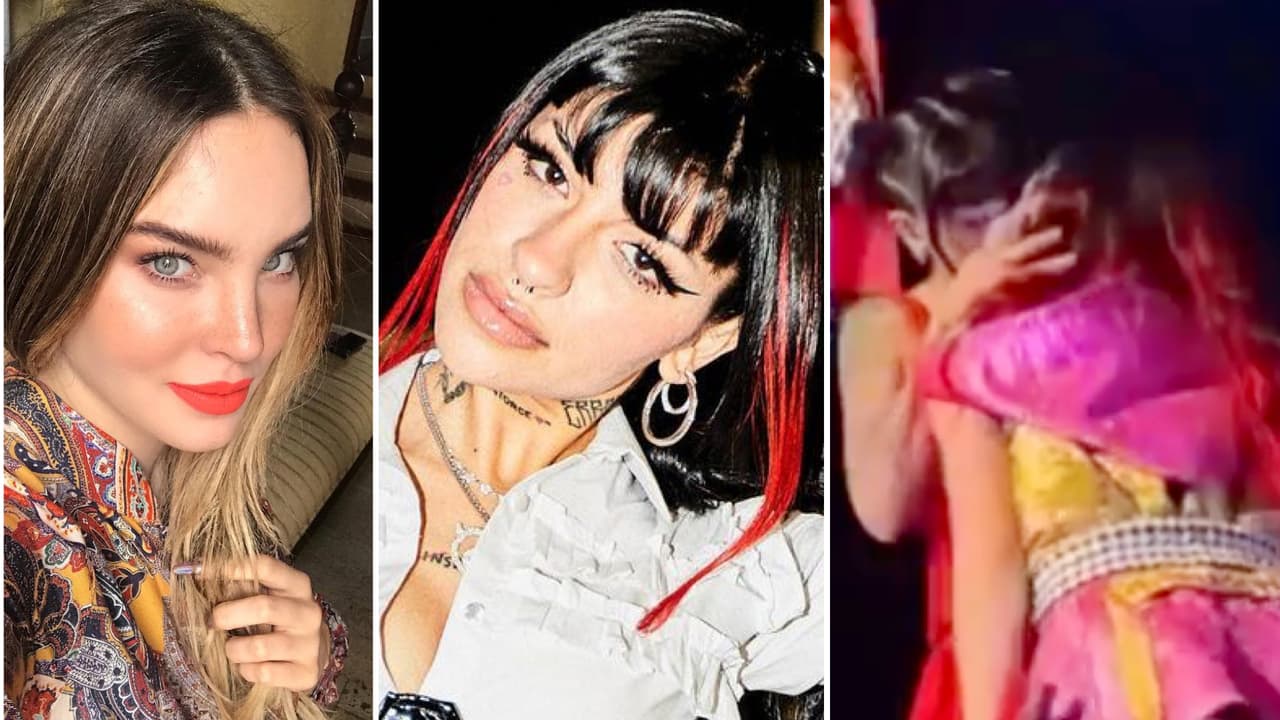 Cazzu se besa con Lali Espósito en pleno concierto y les llueven críticas: Belinda hizo lo mismo hace poco