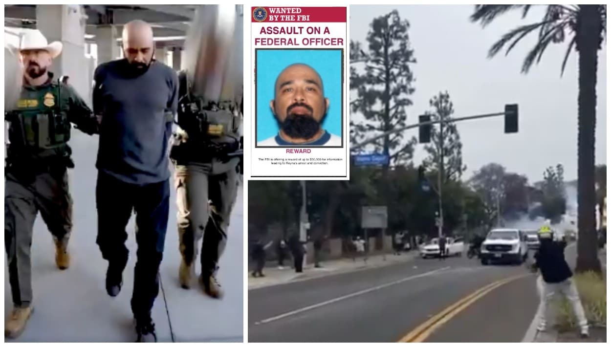 Estaba en Sinaloa: FBI confirma el arresto de Elpidio Reyna, acusado de agresión en protesta contra ICE 