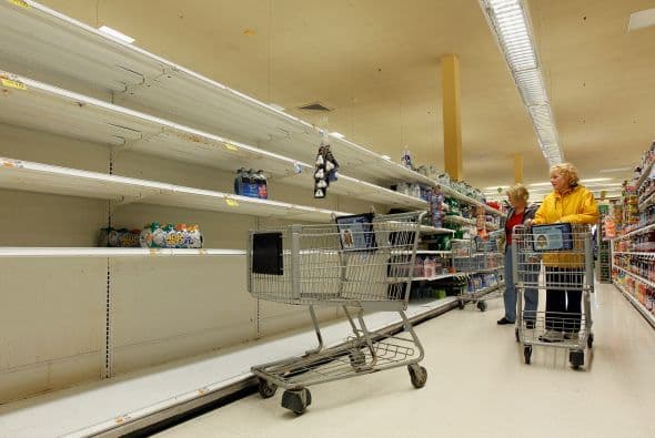 Sé consciente y piensa en los demás, no compres de más.