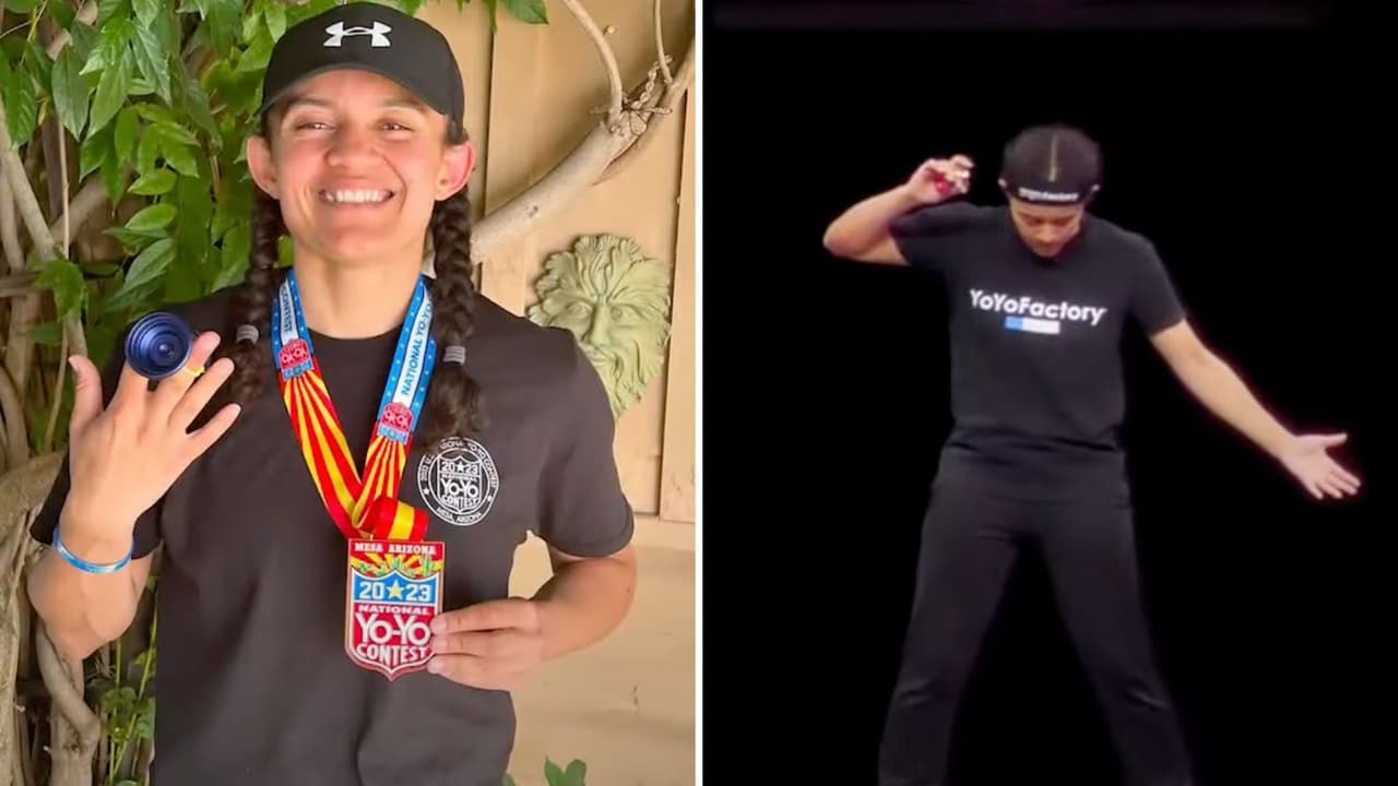 Talentos del Valle: Katie Thompson, la campeona nacional del yoyo