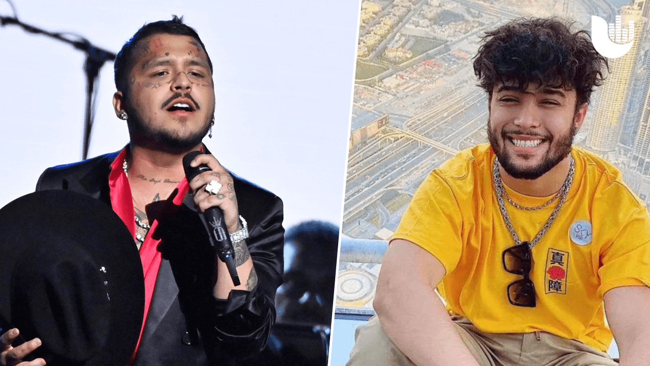 <h2 class="cms-H2-H2">Christian Nodal y Joel De León</h2>
<br>
<br>No lo parece, pero tienen la misma edad. Nodal y Joel, aparte de la pasión por la música, comparten que nacieron en 1999.