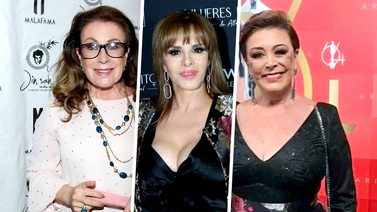 Por "salud mental", Lucía Méndez dice que ya no participará en un reality con Laura Zapata y Sylvia Pasquel