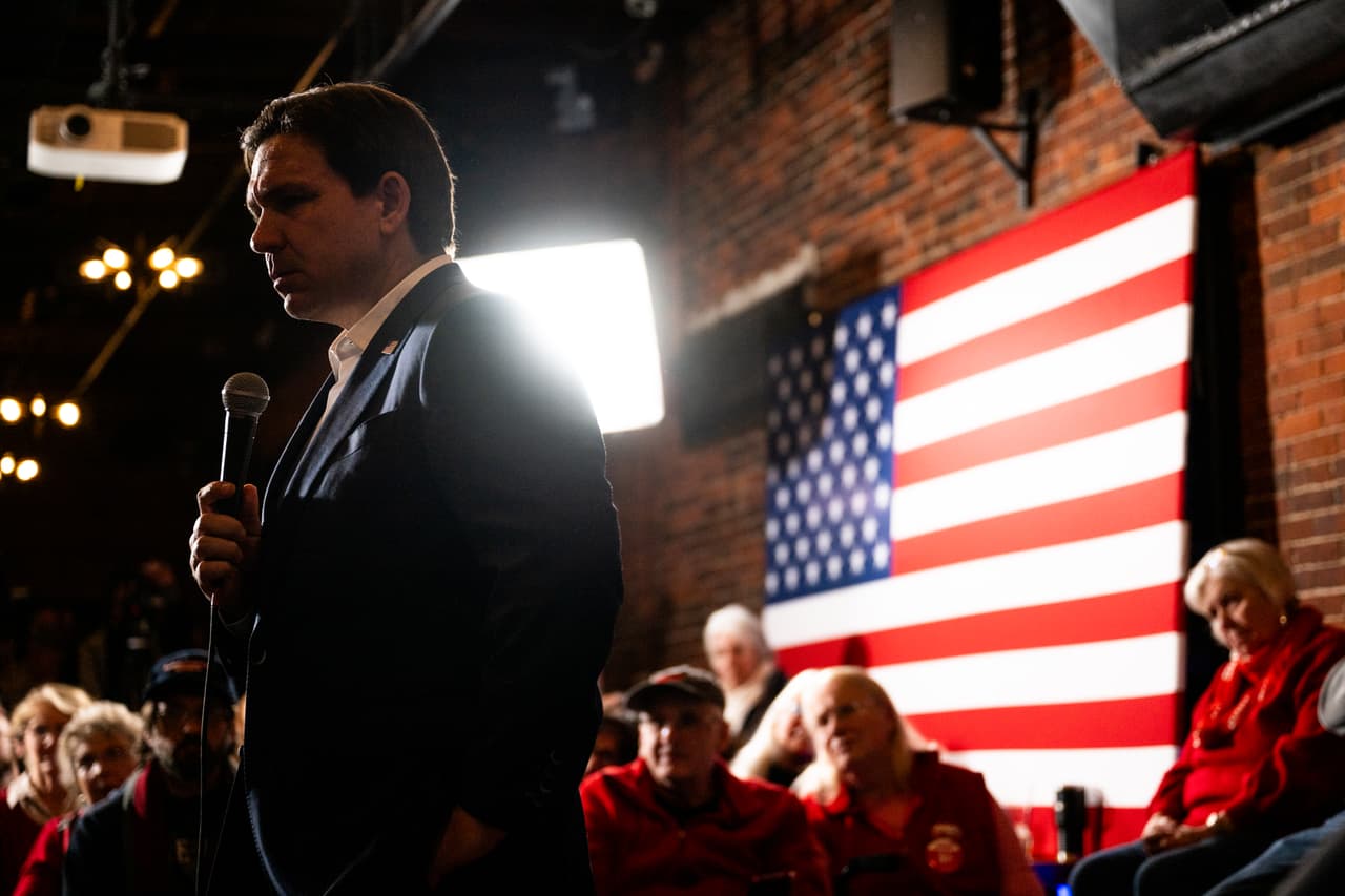 Así fue la caída de Ron DeSantis, la estrella en ascenso que fracasó como candidato a la Casa Banca