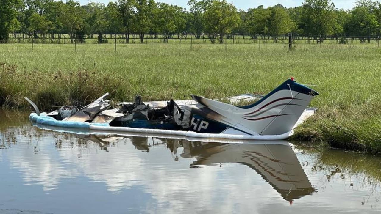 Cae avioneta en Crosby; autoridades del condado de Harris confirman que no hubo heridos