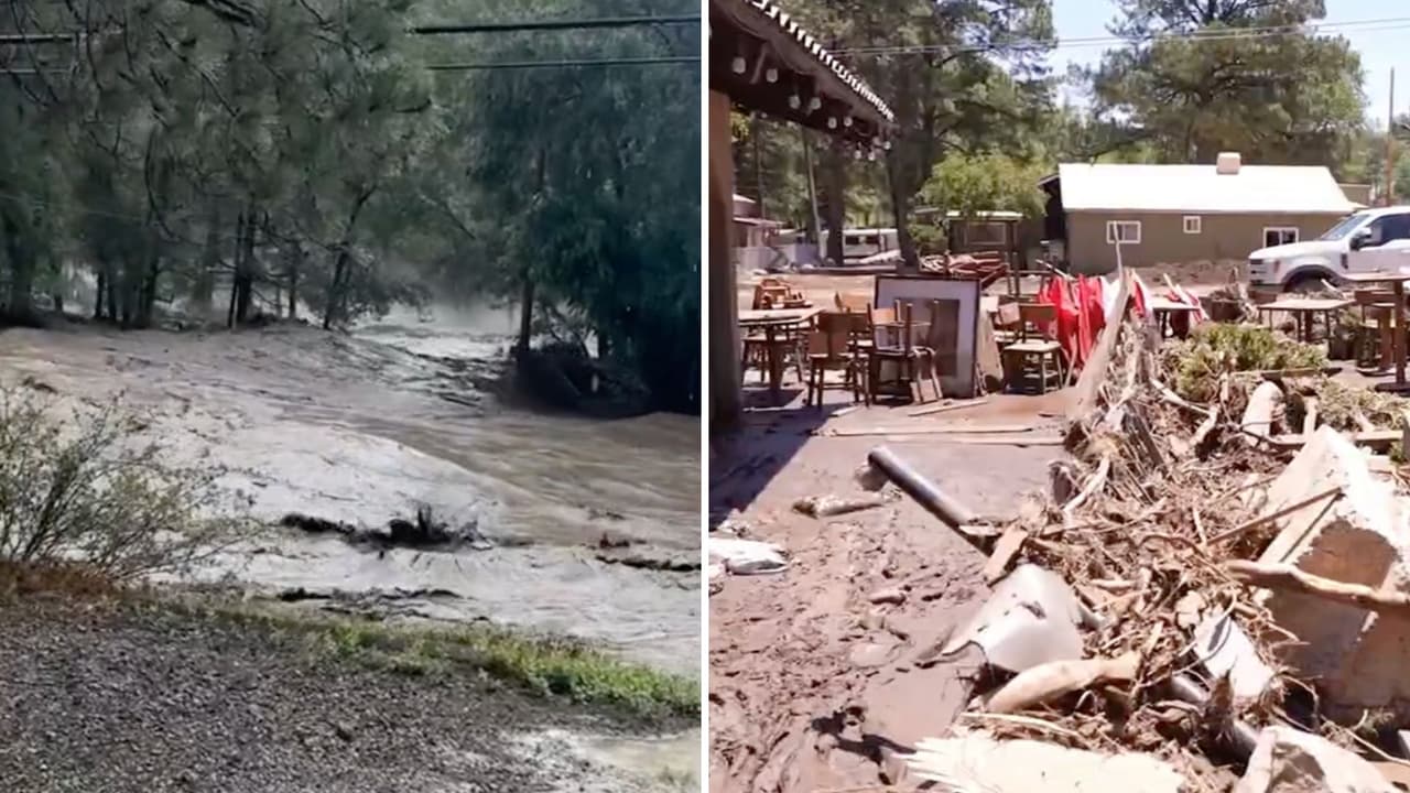 Identifican a los dos niños que murieron en inundaciones en Nuevo México: eran hijos de un soldado
