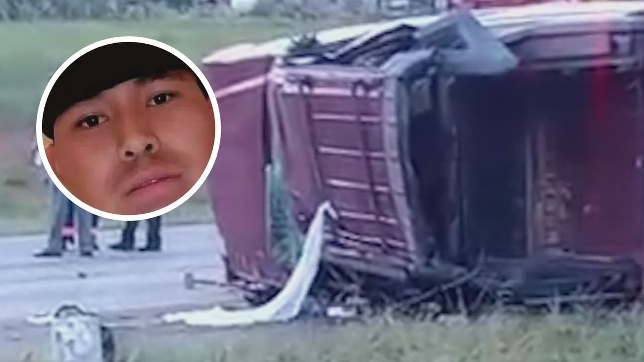 Joven hispano muere en accidente de tránsito cuando iba a su trabajo: buscan ayuda para repatriarlo
