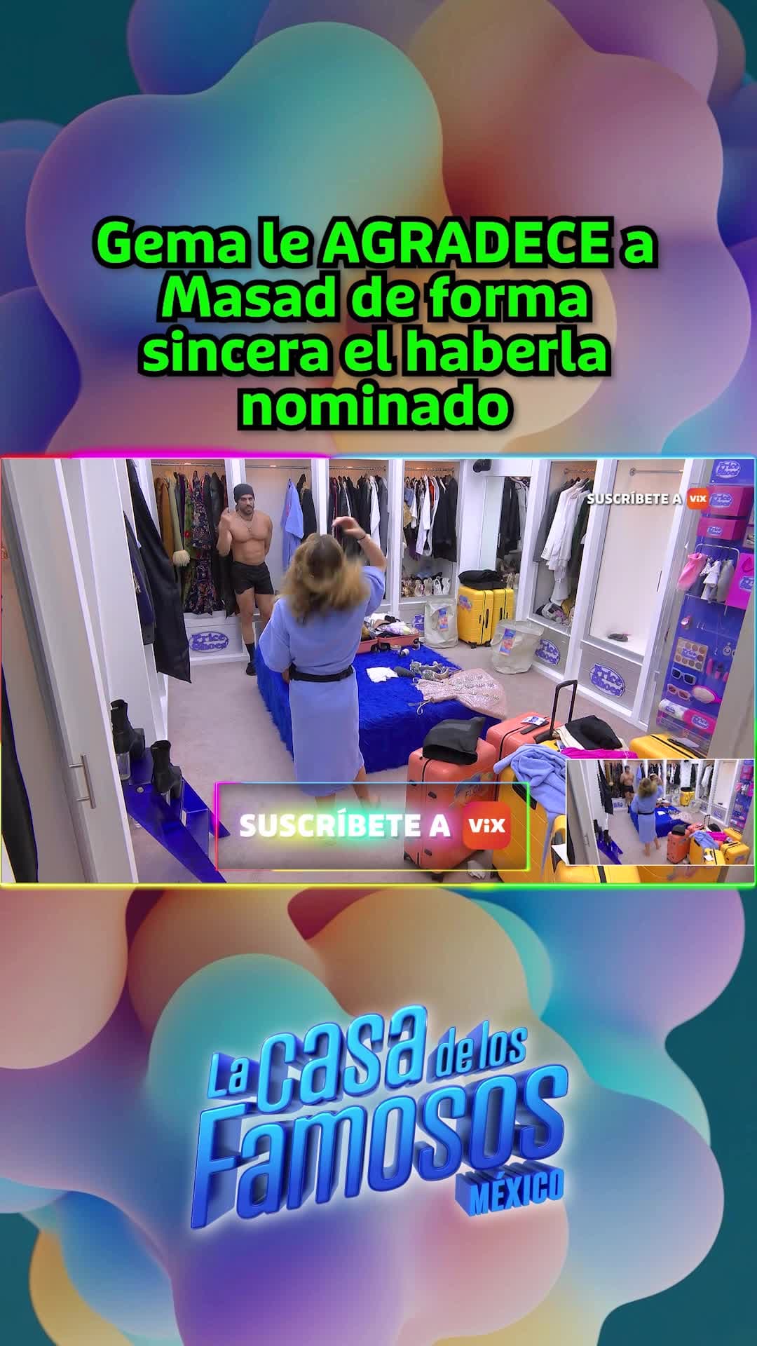 Gema le AGRADECE a Masad de forma sincera el haberla nominado