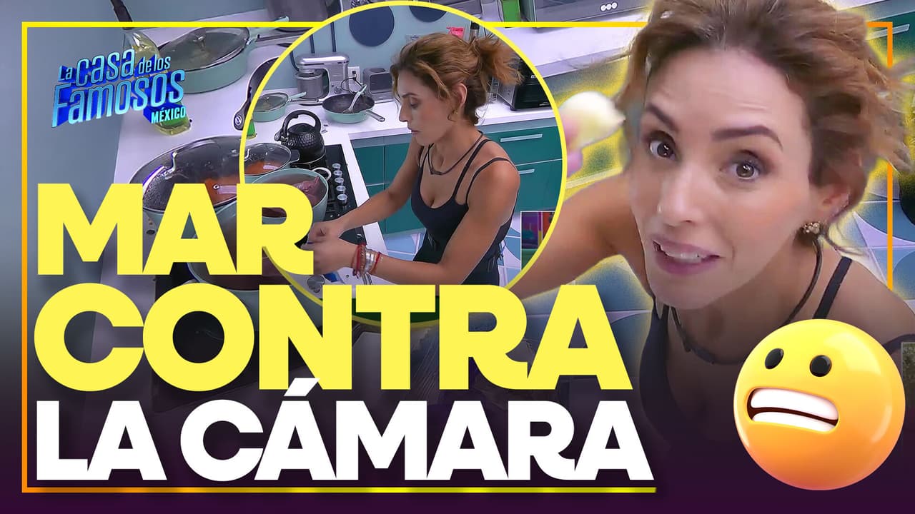"No armen PLEITO donde no lo hay": Mar se pone viva antes de cocinar