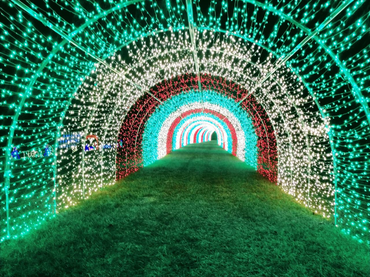<b>Fieldstream Farm Lights</b>
<br>
<b>Fechas</b>: 25 de noviembre al 31 de diciembre 
<br>
<b>Lugar</b>: 8008 Old Stage Road. Raleigh, NC
<br>
<b>Sitio web</b>: 
<a href="https://fieldstreamfarm.com/">https://fieldstreamfarm.com/</a> 
<br>
<br>El hermoso campo de la granja alberga un espectáculo de color navideño para apreciar desde el auto con aproximadamente 2 millones de luces.