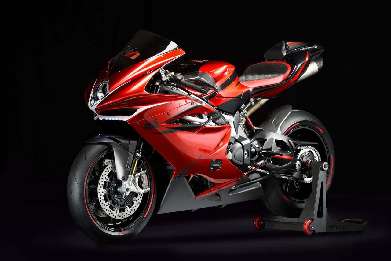 La que sería la más reciente motocicleta de MV Agusta que homenajea al campeón británico.