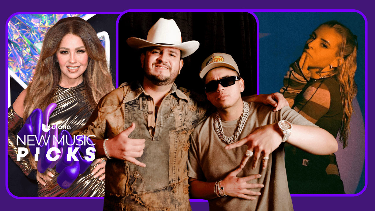 Uforia New Music Picks: Thalía, Ángela Aguilar, Grupo Frontera, Christian Nodal, Young Miko y más llegan con música nueva