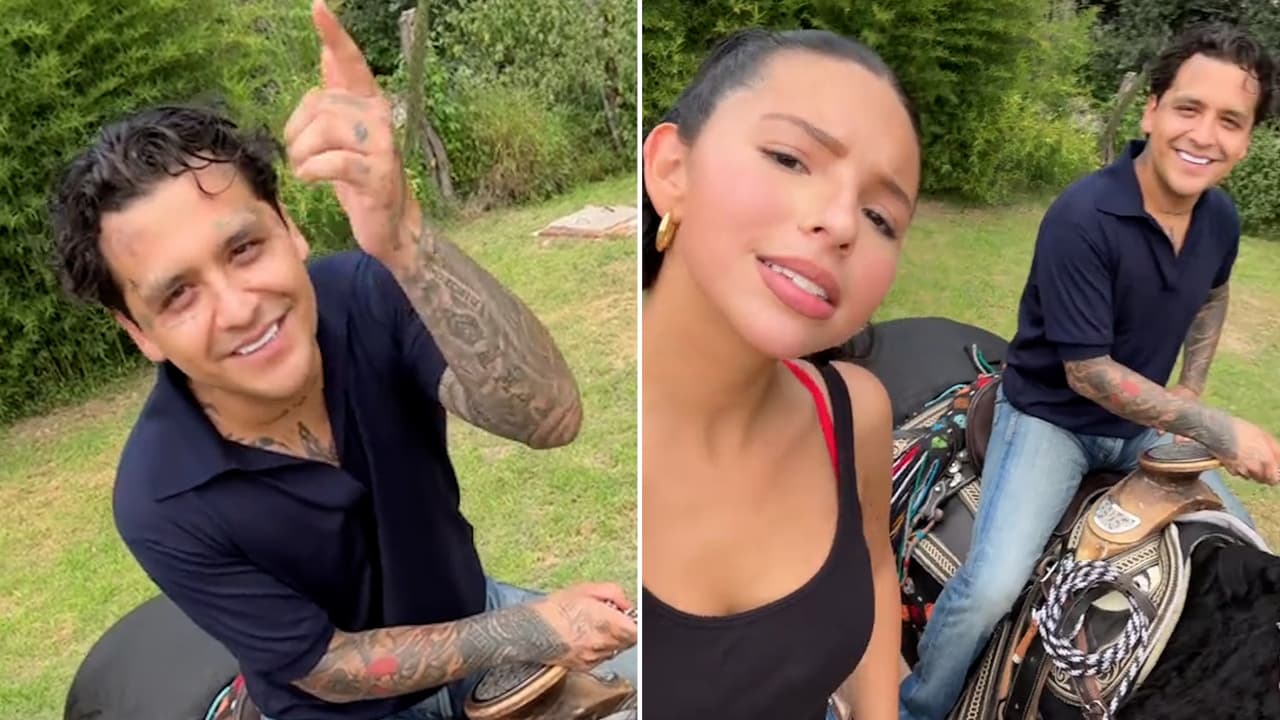 Ángela Aguilar muestra cómo Nodal le asegura: “Sé que todos los cab… están buscándote”