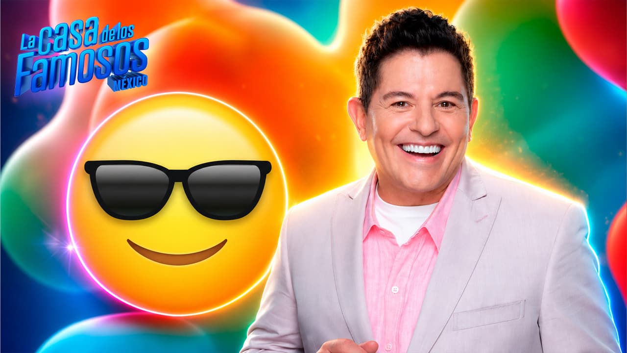 Aunque Ernesto Laguardia dijo que su signo es una L, con la mano, el emoji que más utiliza en redes es la carita con lentes oscuros.