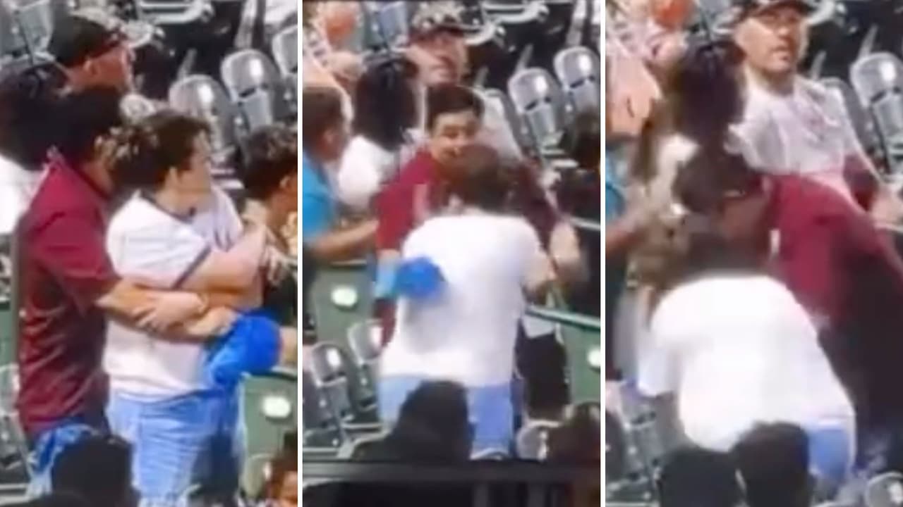 Fans en Frisco parodian el abrazo viral que le costó el puesto a un CEO en un show de Coldplay