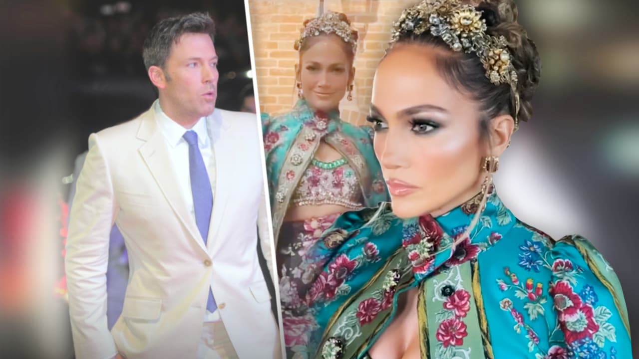 La acompaña hasta al trabajo: Ben Affleck se va con JLo en jet privado hasta Venecia (así deslumbró ella en Italia)