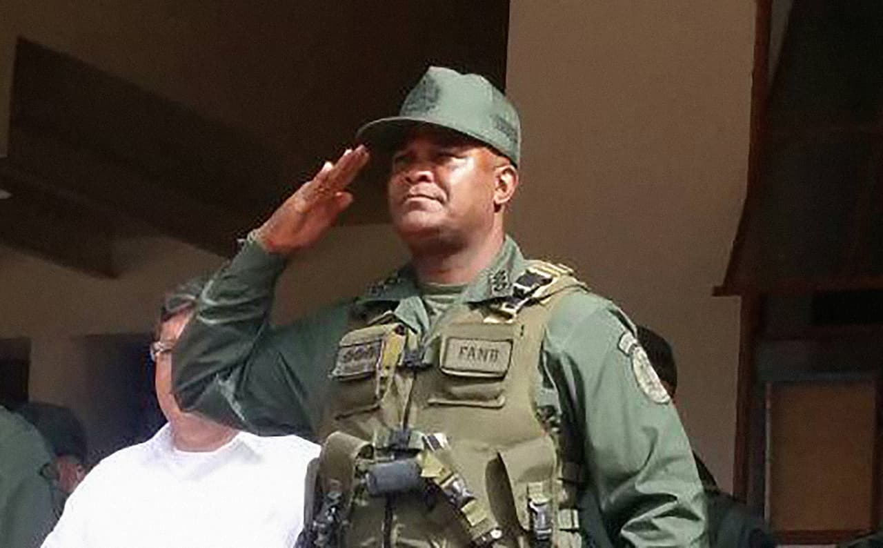 El comandante general del Ejército, Jesús Suárez Chourio.