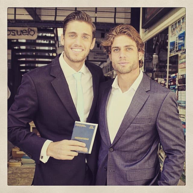 Por si no fuera suficiente con la belleza de Horacio Pancheri, ¡también tenemos a su hermano Emilio!