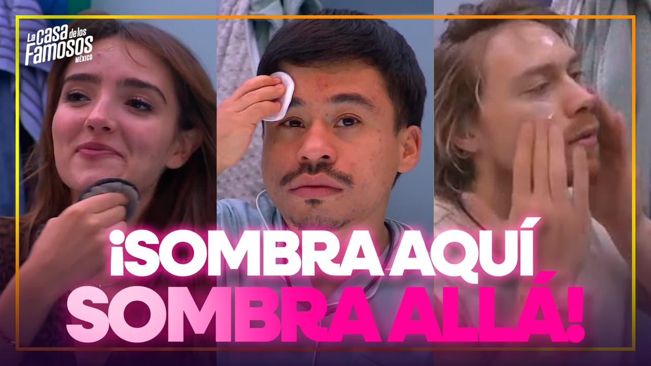 ¡Desmaquíllate con Abelito! Muy a su pesar Abelito sigue los consejos de Mar para su skincare nocturno.