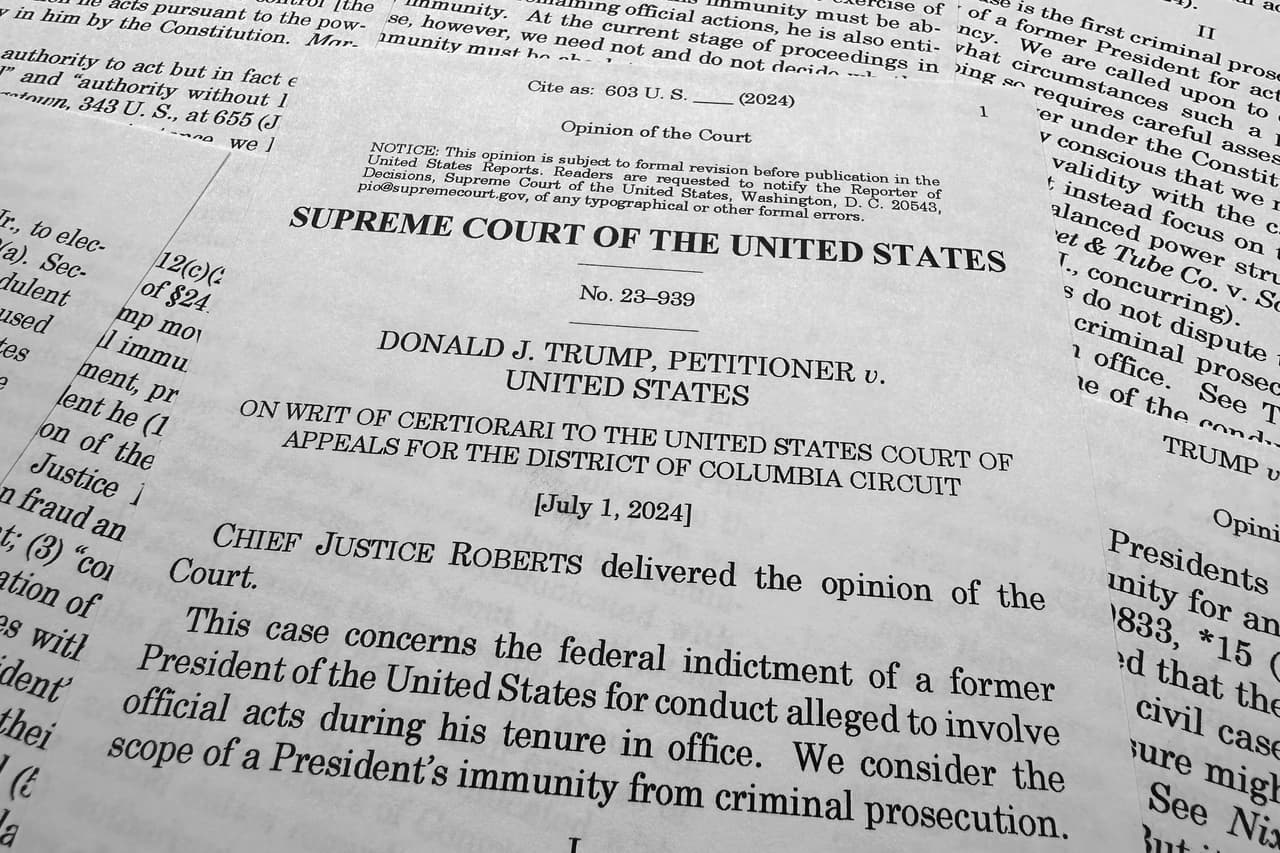 Qué sigue ahora tras la decisión de la Corte Suprema sobre la inmunidad de Trump: esto deberá resolver otro tribunal