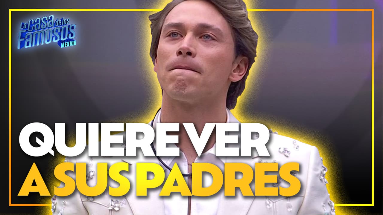 Aldo rompe en llanto por haber llegado a La Gran Final de La Casa de los Famosos México