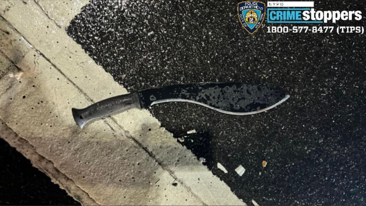 Tres policías son atacados con un machete durante la noche de Año Nuevo en Times Square