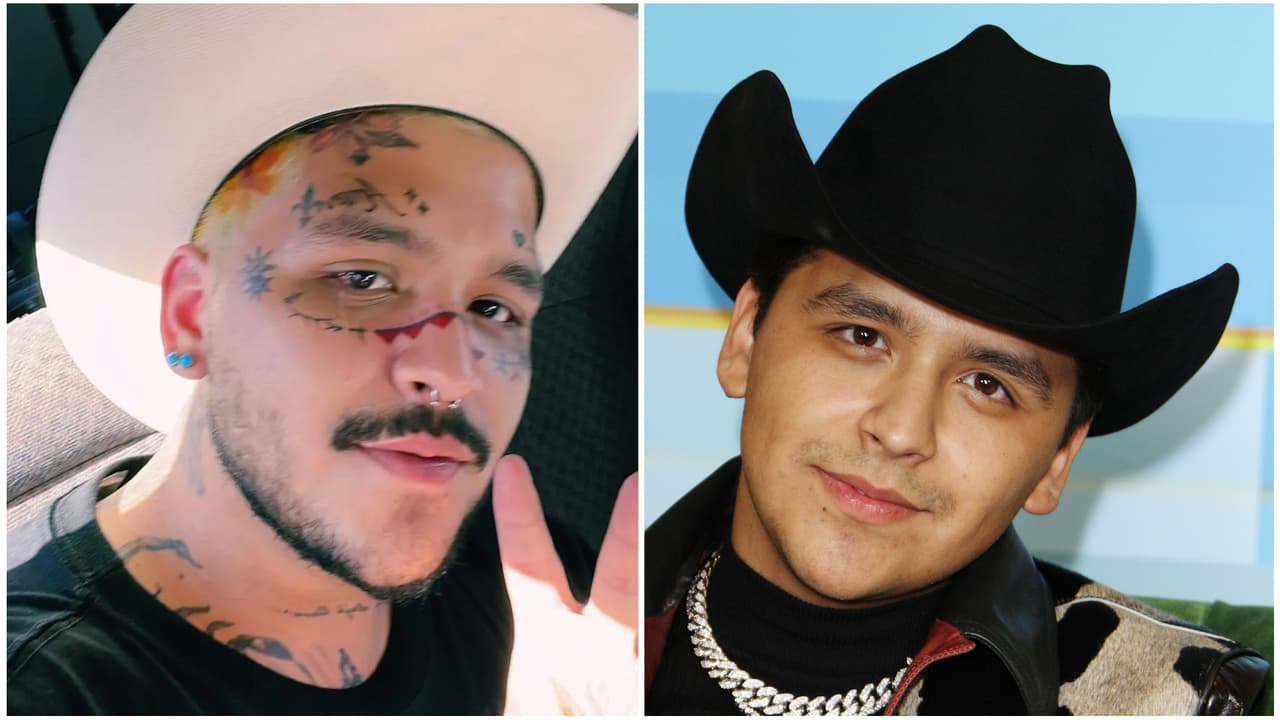 ¿Qué pasó con sus tatuajes? Nodal sorprende al dejarse ver sin nada de tinta en la cara