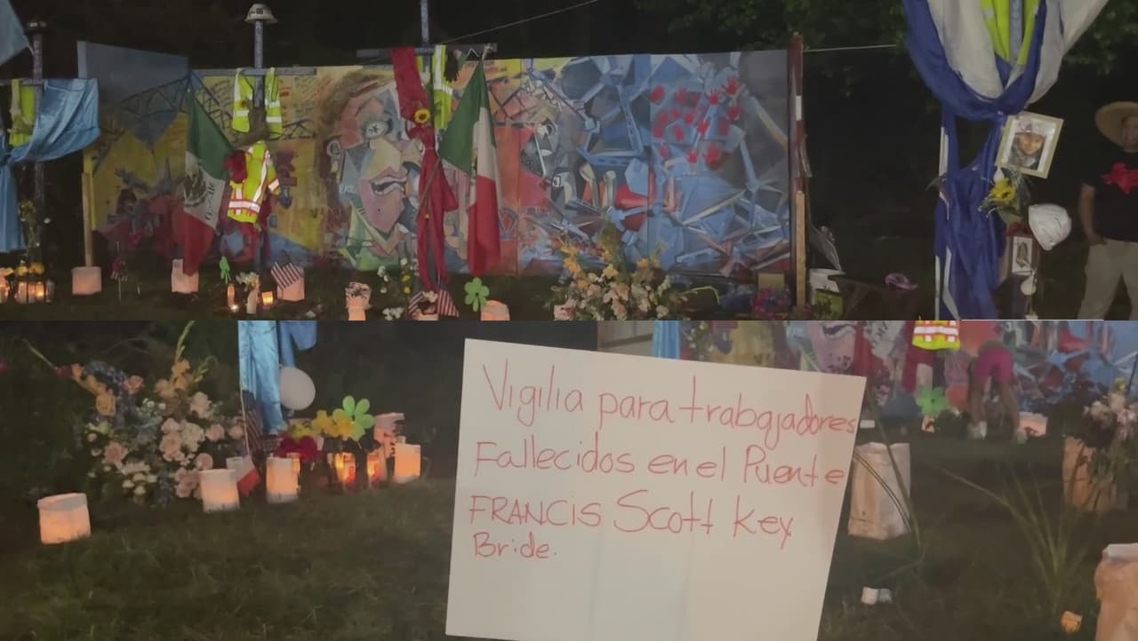 El domingo 14 de abril se logró la recuperación del cuerpo de la cuarta víctima: 
<b><a href="https://www.univision.com/local/washington-dc-wfdc/mexicano-carlos-daniel-hernandez-cuarto-cuerpo-colapso-puente-francis-scott-key" target="_blank">Carlos Daniel Hernández</a></b>, de origen mexicano.