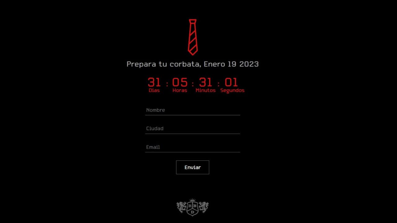 Sitio web de RBD.